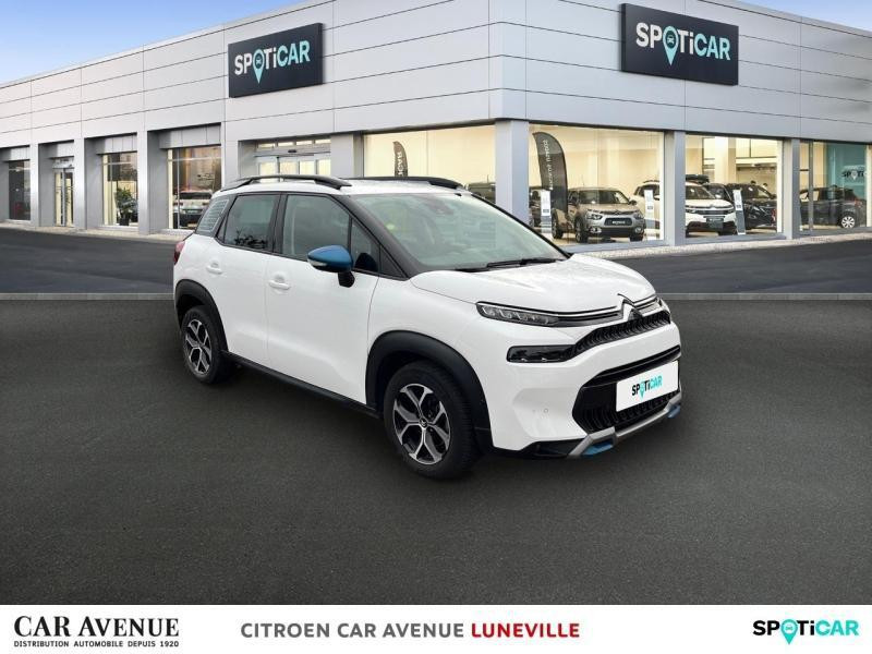 Occasion CITROEN C3 Aircross BlueHDi 120ch S&S Shine EAT6 2021 Blanc Banquise (O) + Noir Perla Nera 17500 € à Sarrebourg
