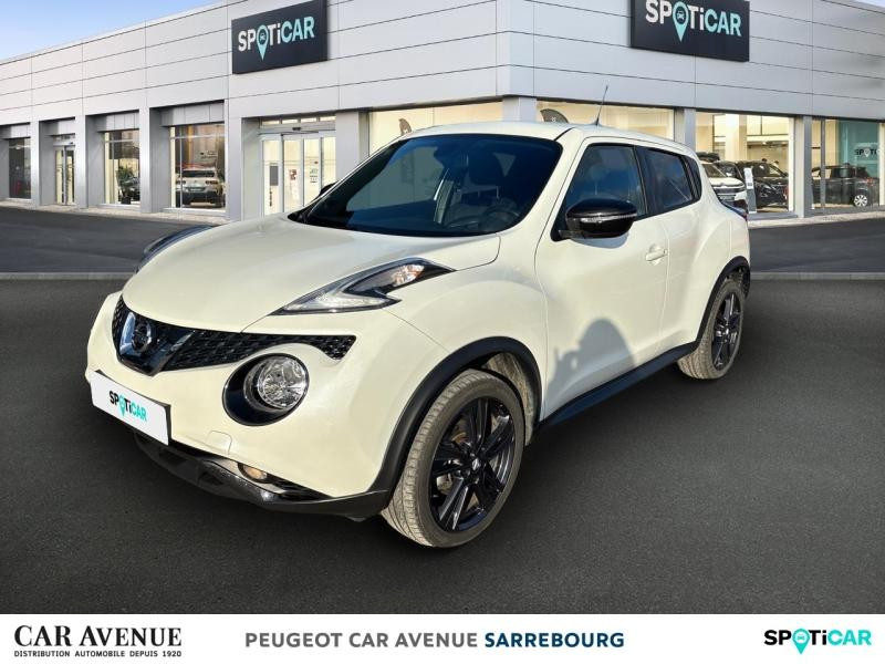 Occasion NISSAN Juke 1.2 DIG-T 115ch N-Connecta 2017 Blanc Lunaire 11490 € à Sarrebourg