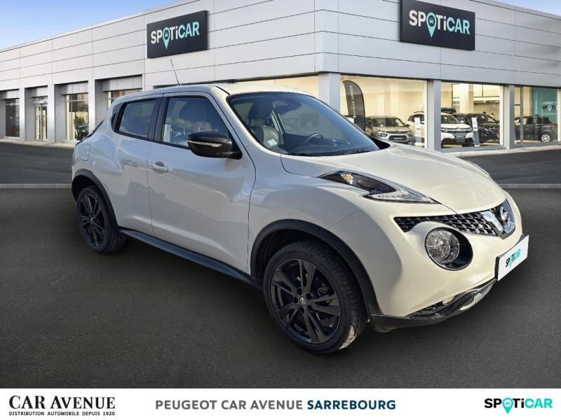 Occasion NISSAN Juke 1.2 DIG-T 115ch N-Connecta 2017 Blanc Lunaire 11490 € à Sarrebourg