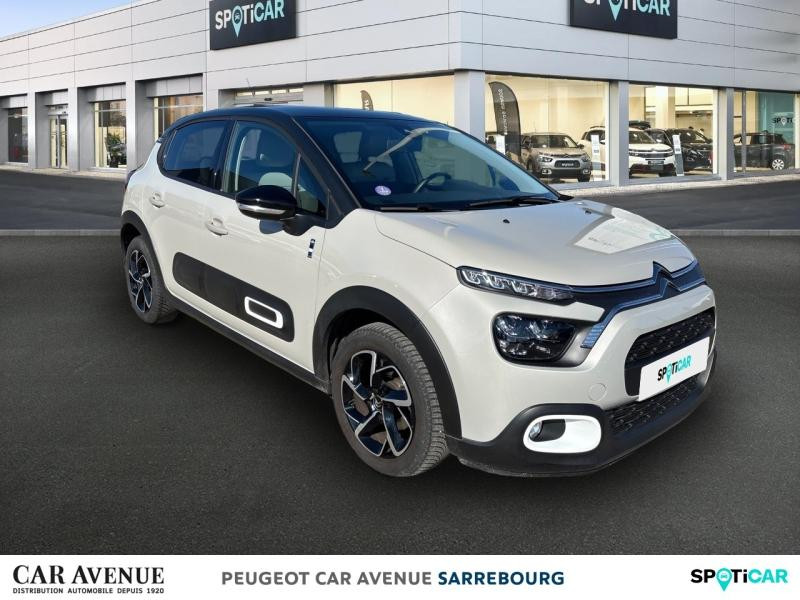Occasion CITROEN C3 1.2 PureTech 110ch S&S Saint James 121g 2022 Sable (N) - Noir Onyx 14200 € à Sarrebourg