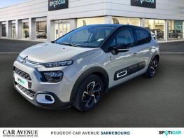 Used CITROEN C3 1.2 PureTech 110ch S&S Saint James 121g 2022 Sable (N) - Noir Onyx € 14200 in Sarrebourg