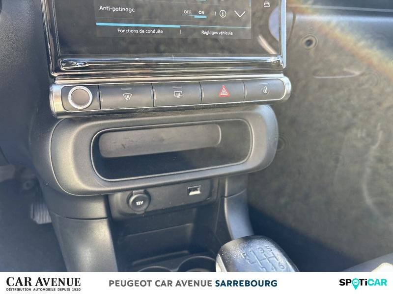 Occasion CITROEN C3 1.2 PureTech 110ch S&S Saint James 121g 2022 Sable (N) - Noir Onyx 14200 € à Sarrebourg