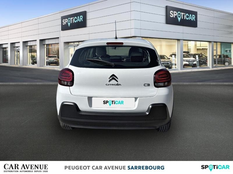 Occasion CITROEN C3 1.2 PureTech 83ch S&S Feel Pack 2022 Blanc Banquise (O) 12490 € à Sarrebourg