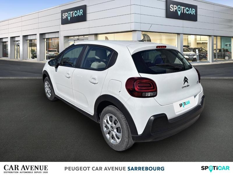 Occasion CITROEN C3 1.2 PureTech 83ch S&S Feel Pack 2022 Blanc Banquise (O) 12490 € à Sarrebourg