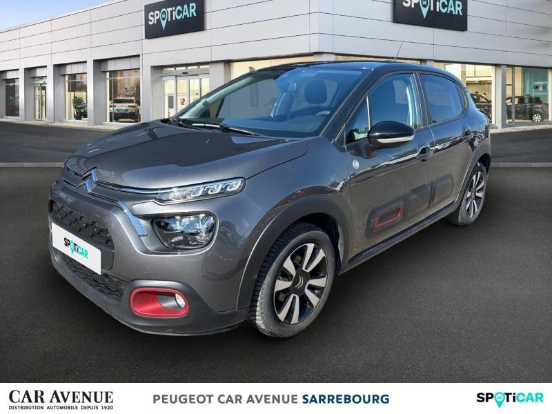 Occasion CITROEN C3 1.2 PureTech 83ch S&S C-Series 2020 Gris Platinium (M) 11890 € à Sarrebourg