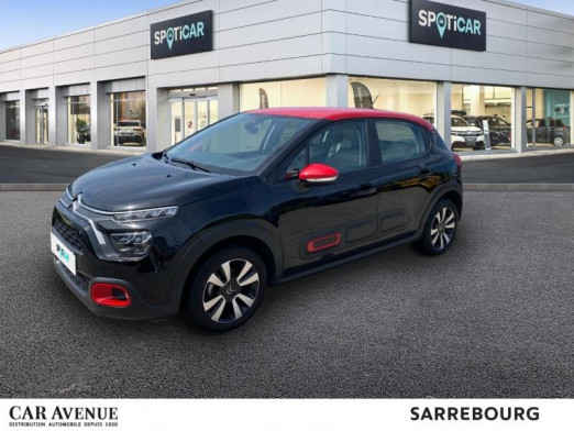 Occasion CITROEN C3 1.2 PureTech 83ch S&S Shine 2021 Noir Perla Nera (N) 12 800 € à Sarrebourg