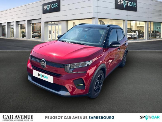 Used CITROEN C3 1.2 Turbo 100ch MAX 2024 Rouge Elixir (S) - Noir Perla Nera € 19,500 in Sarrebourg