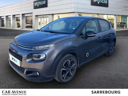 Used CITROEN C3 1.2 PureTech 83ch S&S Shine 2020 Gris Platinium (M) € 9,900 in Sarrebourg