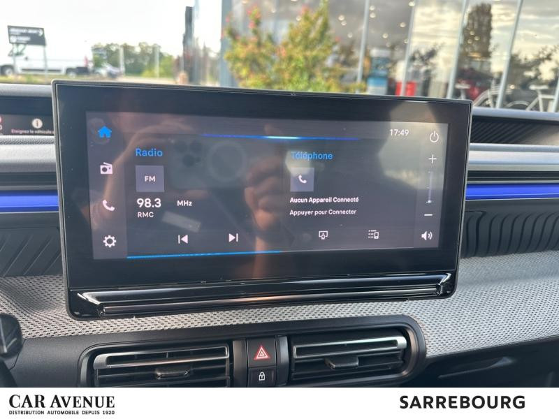 Occasion CITROEN C3 1.2 Hybride 100ch PLUS 2025 Bleu Monte Carlo (O) 19900 € à Sarrebourg