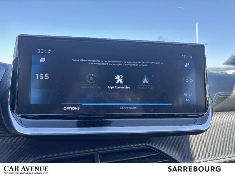 Occasion PEUGEOT 2008 1.2 PureTech 155ch S&S GT EAT8 2020 Noir Onyx (O) 18500 € à Sarrebourg