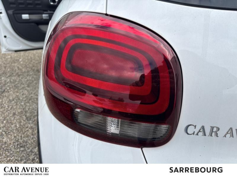Occasion CITROEN C3 PureTech 82ch Shine S&S E6.d 2019 Blanc Banquise - Noir Onyx 9990 € à Sarrebourg