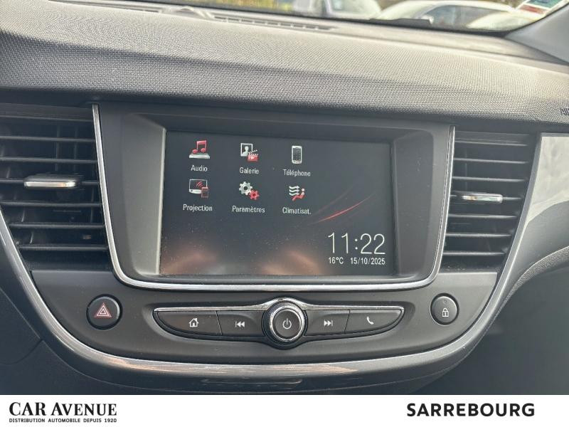 Occasion OPEL Crossland X 1.5 D 102ch Elegance Euro 6d-T 2020 Gris Pierre de Lune/Toit Blanc Glacier 12990 € à Sarrebourg
