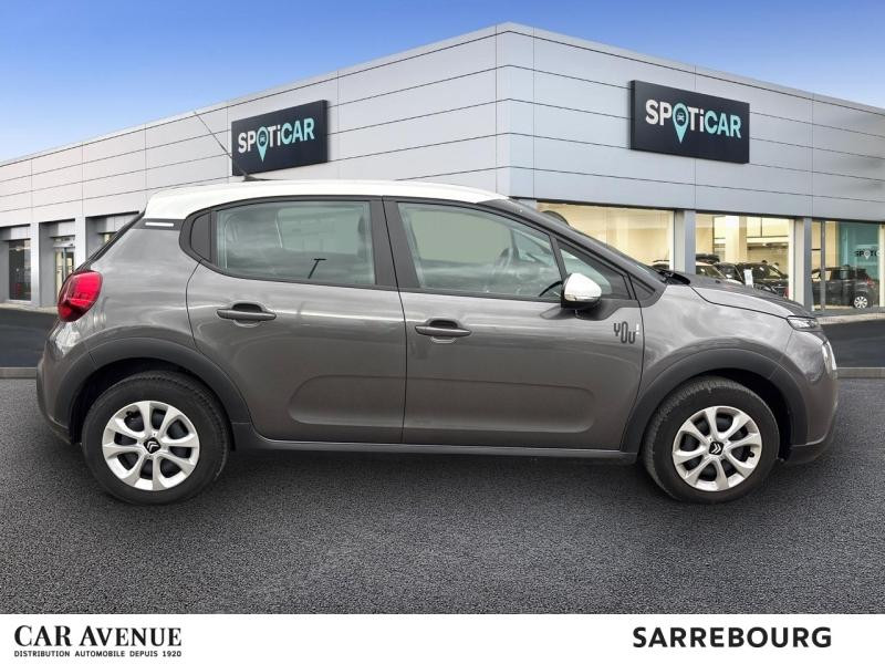 Occasion CITROEN C3 1.2 PureTech 83ch S&S YOU! 2022 Gris Platinium (M) - Blanc Opale 11890 € à Sarrebourg