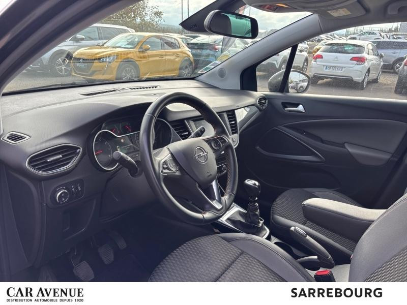 Occasion OPEL Crossland X 1.5 D 102ch Elegance Euro 6d-T 2020 Gris Pierre de Lune/Toit Blanc Glacier 12990 € à Sarrebourg