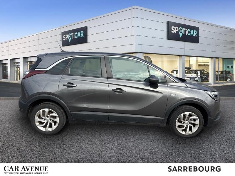 Occasion OPEL Crossland X 1.5 D 102ch Elegance Euro 6d-T 2020 Gris Pierre de Lune/Toit Blanc Glacier 12990 € à Sarrebourg