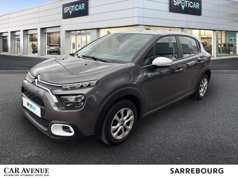 Occasion CITROEN C3 1.2 PureTech 83ch S&S YOU! 2022 Gris Platinium (M) - Blanc Opale 11890 € à Sarrebourg