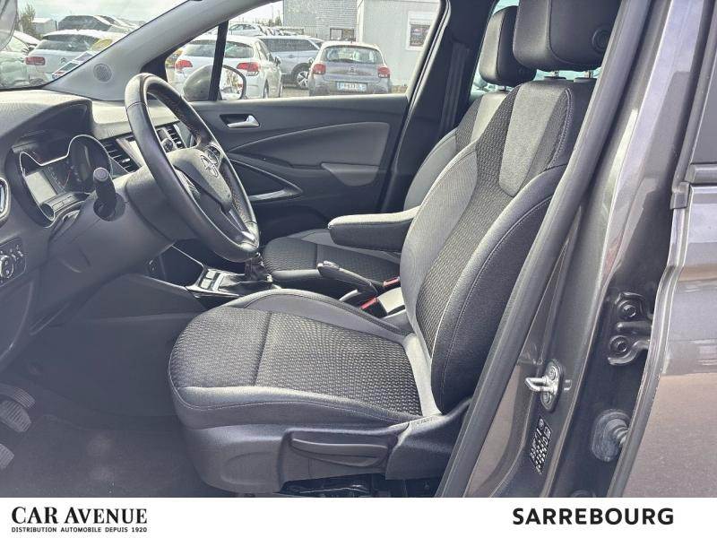 Occasion OPEL Crossland X 1.5 D 102ch Elegance Euro 6d-T 2020 Gris Pierre de Lune/Toit Blanc Glacier 12990 € à Sarrebourg