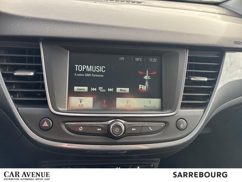 Occasion OPEL Crossland X 1.5 D 102ch Elegance Euro 6d-T 2020 Gris Pierre de Lune/Toit Blanc Glacier 12990 € à Sarrebourg