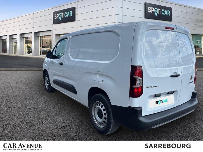 Occasion CITROEN Berlingo Van XL 950kg BlueHDi 100ch S&S 2023 Blanc Icy 18590 € à Sarrebourg