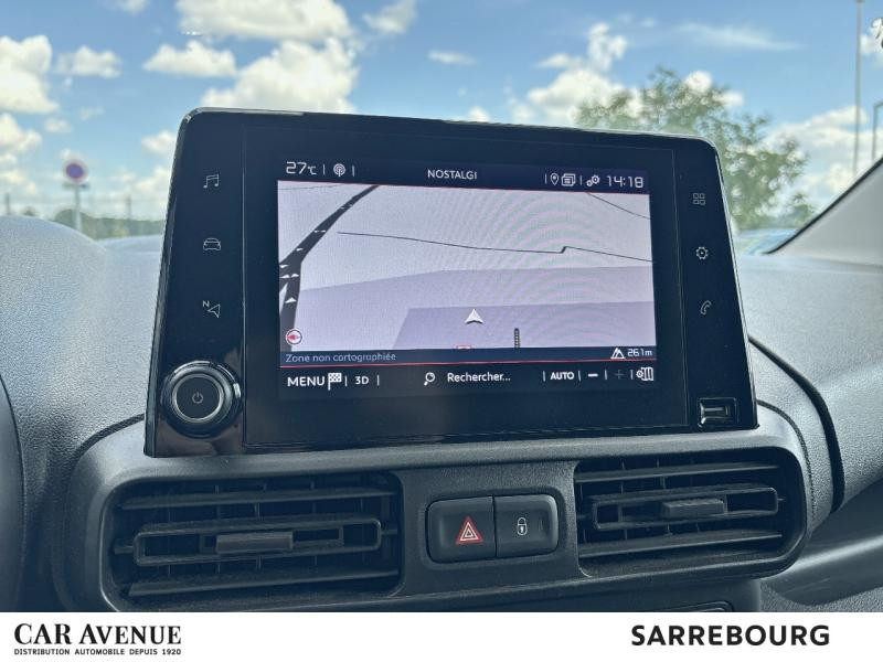 Occasion CITROEN Berlingo Van XL 950kg BlueHDi 100ch S&S 2023 Blanc Icy 18590 € à Sarrebourg