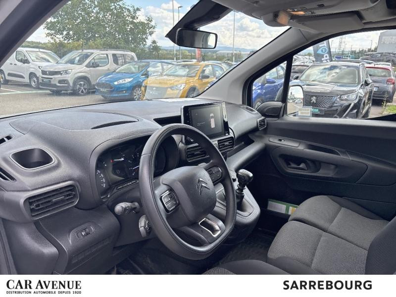 Occasion CITROEN Berlingo Van XL 950kg BlueHDi 100ch S&S 2023 Blanc Icy 18590 € à Sarrebourg