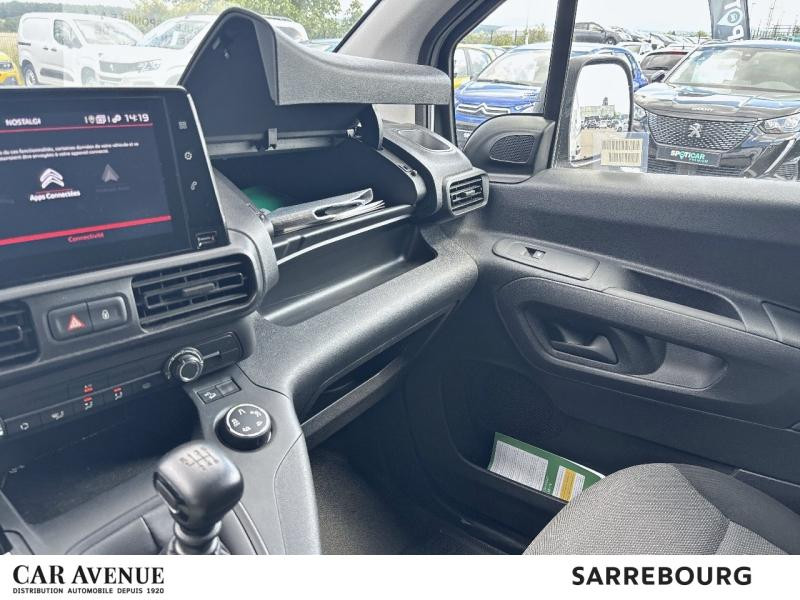 Occasion CITROEN Berlingo Van XL 950kg BlueHDi 100ch S&S 2023 Blanc Icy 18590 € à Sarrebourg