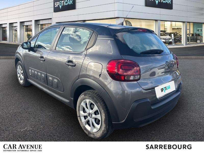 Occasion CITROEN C3 PureTech 82ch Feel 2018 Gris Platinium 8590 € à Sarrebourg