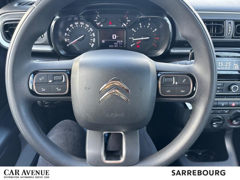Occasion CITROEN C3 PureTech 82ch Feel 2018 Gris Platinium 8590 € à Sarrebourg