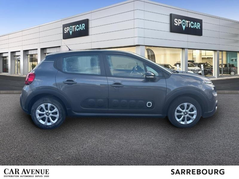 Occasion CITROEN C3 PureTech 82ch Feel 2018 Gris Platinium 8590 € à Sarrebourg