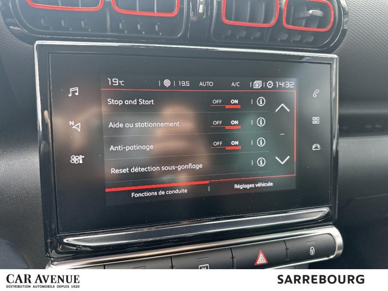Occasion CITROEN C3 Aircross PureTech 130ch S&S Shine E6.d EAT6 2020 Noir Perla Nera (M) - Natural White 14490 € à Sarrebourg