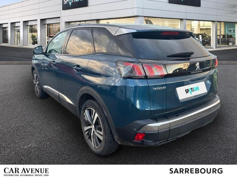 Occasion PEUGEOT 3008 1.5 BlueHDi 130ch S&S Allure Pack 2022 Bleu Célèbes (M) 21890 € à Sarrebourg