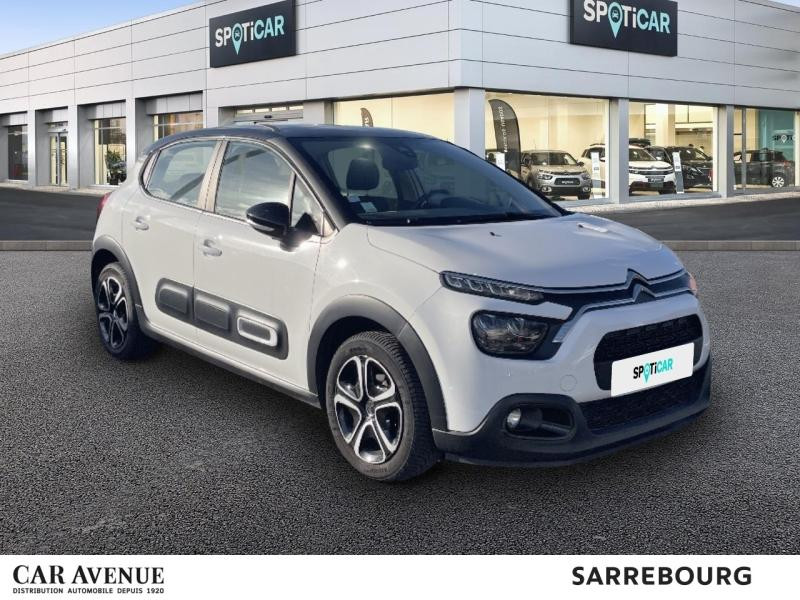 Occasion CITROEN C3 1.5 BlueHDi 100ch S&S Feel Pack 2020 Blanc Banquise (O) 11200 € à Sarrebourg