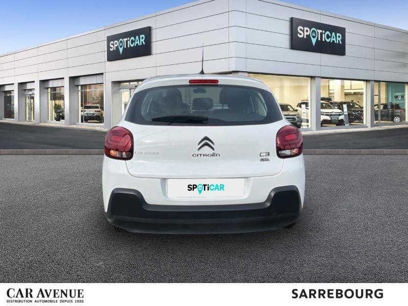 Occasion CITROEN C3 1.2 PureTech 83ch S&S Live 2020 Blanc Banquise (O) 9500 € à Sarrebourg