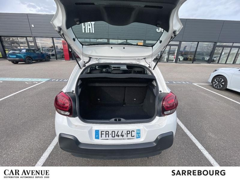 Occasion CITROEN C3 1.2 PureTech 83ch S&S Live 2020 Blanc Banquise (O) 9500 € à Sarrebourg