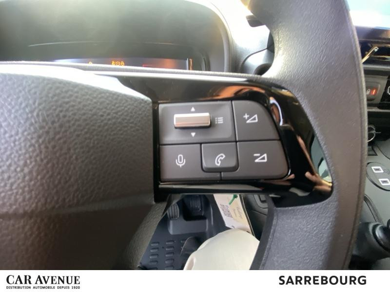 Occasion CITROEN Berlingo Van M 650kg BlueHDi 100ch S&S Pack Premium Connect 2025 Blanc Icy 24400 € à Sarrebourg