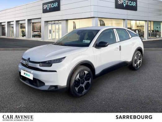 Occasion CITROEN C4 1.2 Hybride 145ch S&S PLUS Automatique 2025 Blanc Okénite (M) 29 300 € à Sarrebourg