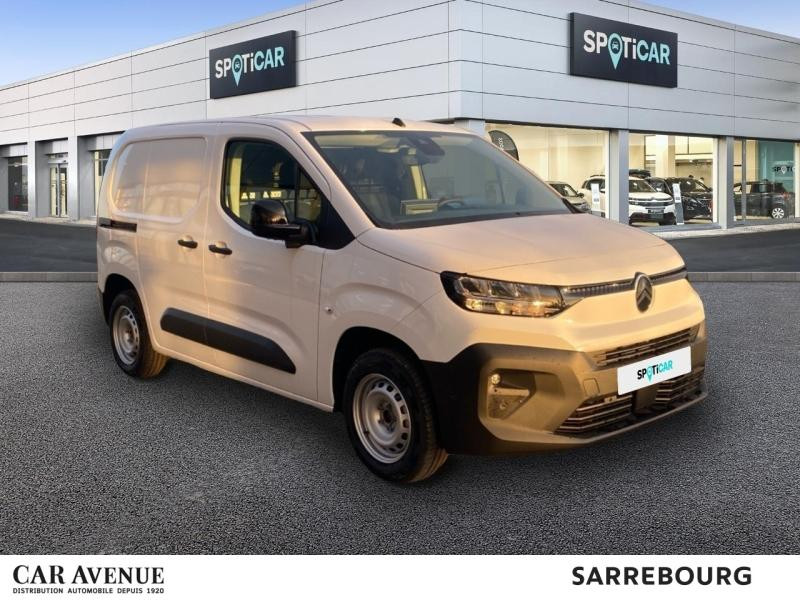 Occasion CITROEN Berlingo Van M Diesel 100ch 2025 Blanc Icy 24500 € à Sarrebourg