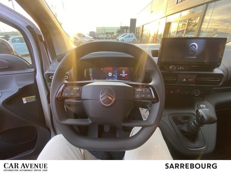 Occasion CITROEN Berlingo Van M Diesel 100ch 2025 Blanc Icy 24500 € à Sarrebourg