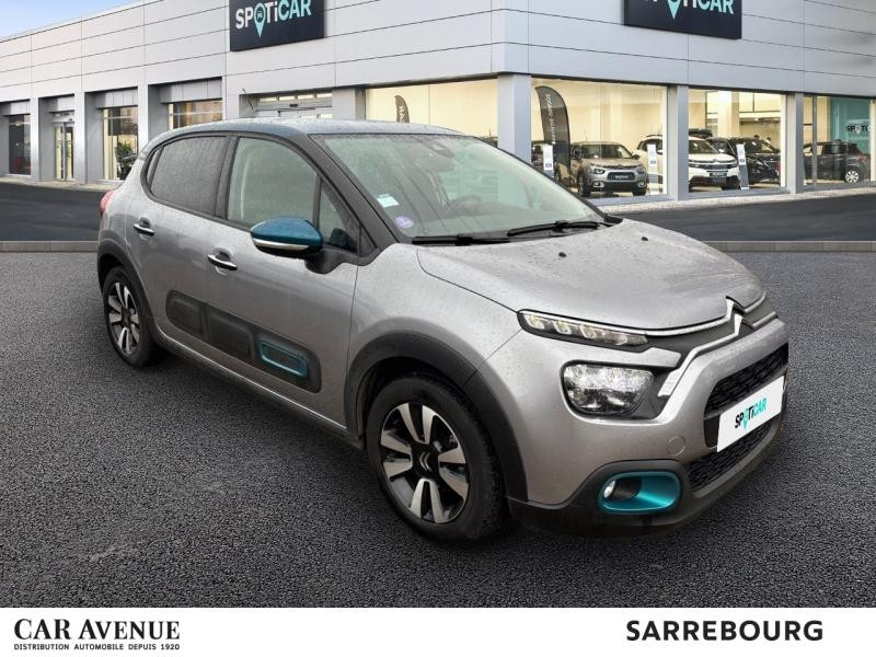 Occasion CITROEN C3 1.2 PureTech 83ch S&S Shine Pack 123g 2022 Gris Acier (M) 12490 € à Sarrebourg