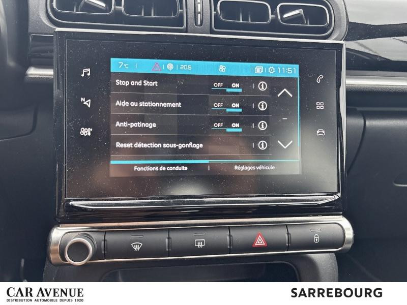 Occasion CITROEN C3 PureTech 82ch Graphic S&S E6.d 2020 Gris Acier - Noir Onyx 9900 € à Sarrebourg