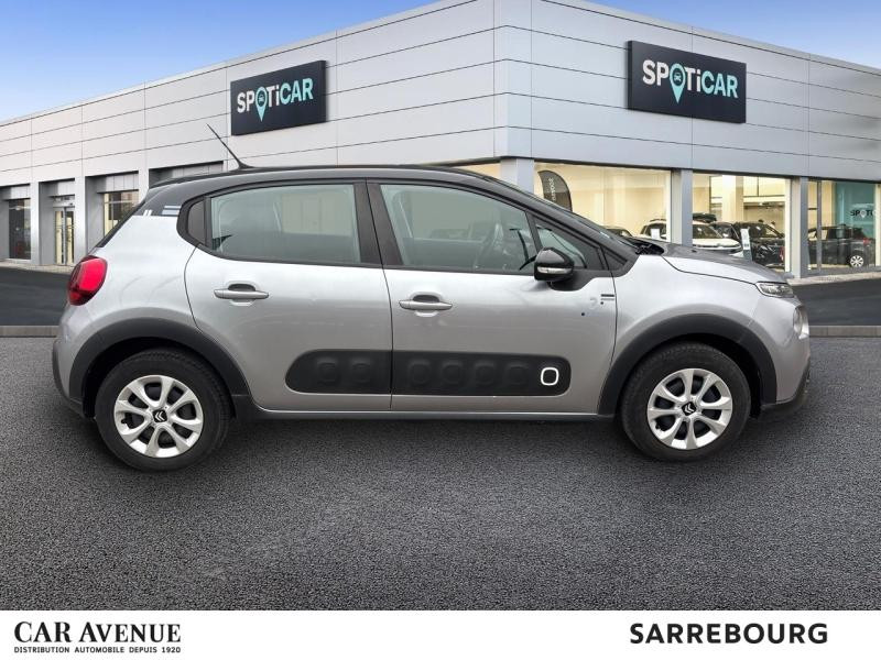 Occasion CITROEN C3 PureTech 82ch Graphic S&S E6.d 2020 Gris Acier - Noir Onyx 9900 € à Sarrebourg