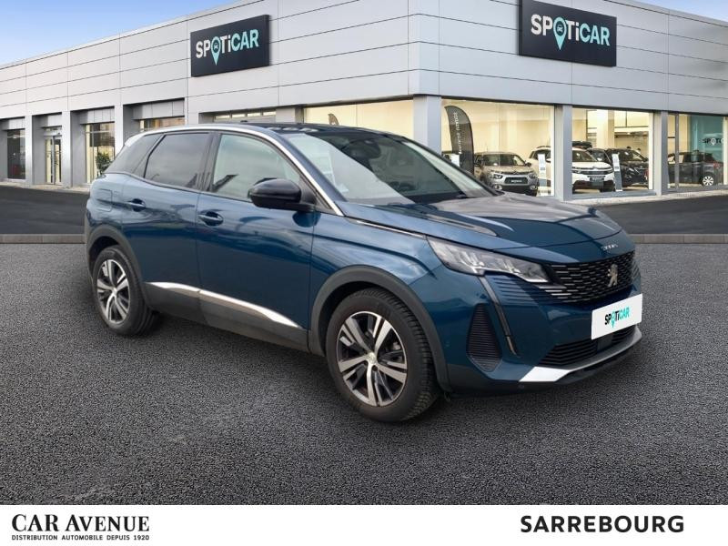 Used PEUGEOT 3008 1.5 BlueHDi 130ch S&S Allure Pack 2022 Bleu Célèbes (M) € 21890 in Sarrebourg