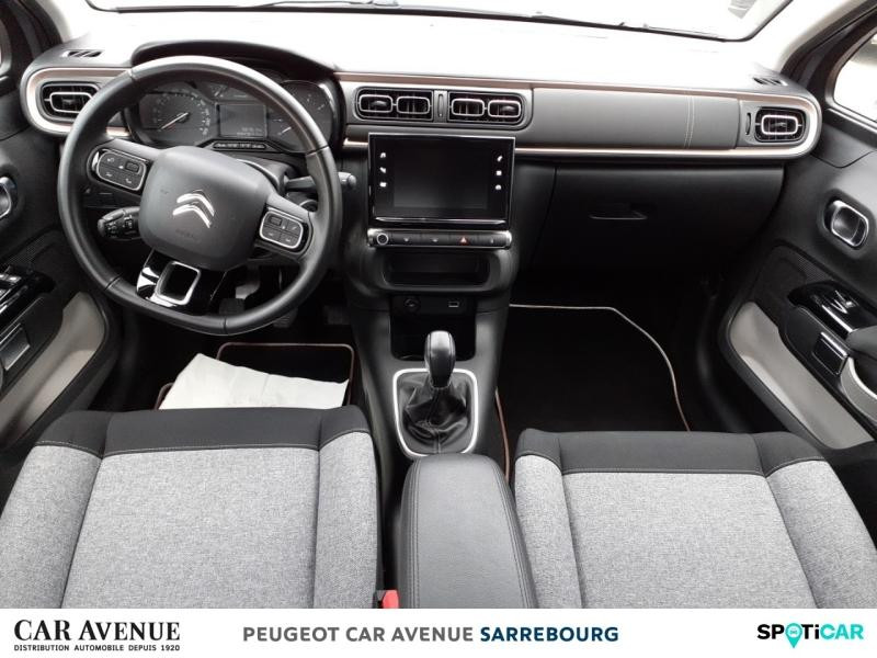 Occasion CITROEN C3 BlueHDi 100ch Origins S&S E6.d-TEMP BVM5 2019 Gris Acier - Noir Onyx 12590 € à Sarrebourg
