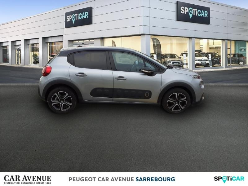 Occasion CITROEN C3 BlueHDi 100ch Origins S&S E6.d-TEMP BVM5 2019 Gris Acier - Noir Onyx 12590 € à Sarrebourg