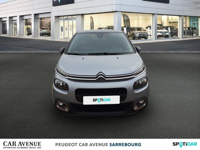 Occasion CITROEN C3 BlueHDi 100ch Origins S&S E6.d-TEMP BVM5 2019 Gris Acier - Noir Onyx 12590 € à Sarrebourg