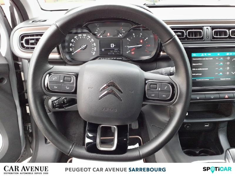 Occasion CITROEN C3 BlueHDi 100ch Origins S&S E6.d-TEMP BVM5 2019 Gris Acier - Noir Onyx 12590 € à Sarrebourg