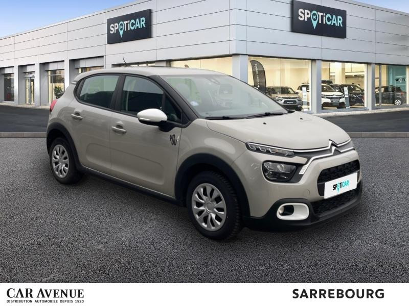 Occasion CITROEN C3 1.2 PureTech 83ch S&S YOU! 2022 Sable (N) - Blanc Opale 9990 € à Sarrebourg