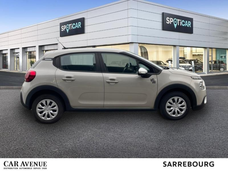 Occasion CITROEN C3 1.2 PureTech 83ch S&S YOU! 2022 Sable (N) - Blanc Opale 9990 € à Sarrebourg