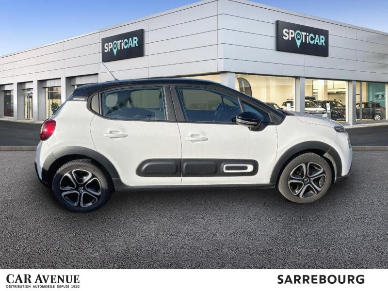 Occasion CITROEN C3 1.2 PureTech 83ch S&S Feel Pack 130g 2020 Blanc Banquise (O) 10990 € à Sarrebourg