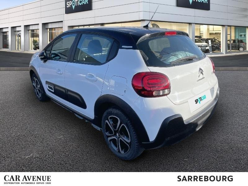 Occasion CITROEN C3 1.2 PureTech 83ch S&S Feel Pack 130g 2020 Blanc Banquise (O) 10990 € à Sarrebourg